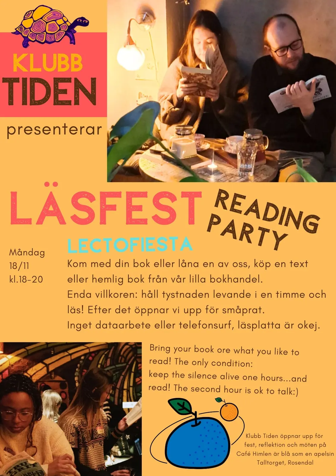 Historisk affisch från Klubb Tiden 5