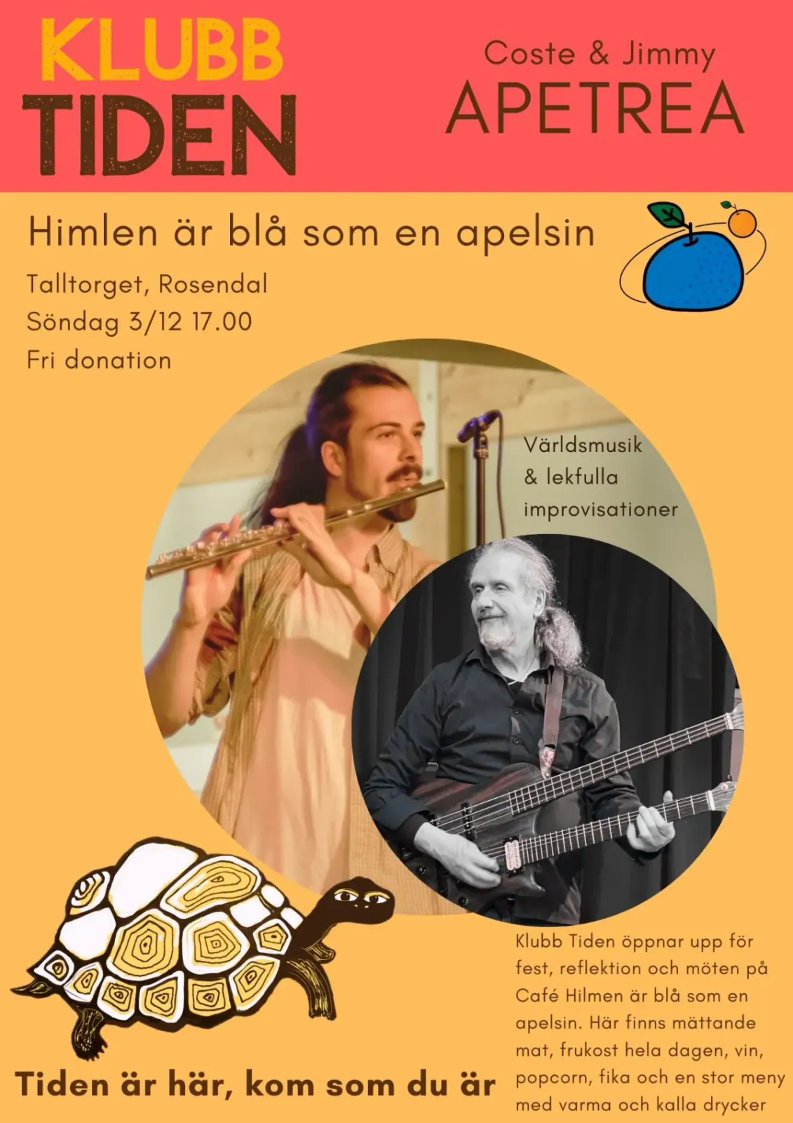 Historisk affisch från Klubb Tiden 10