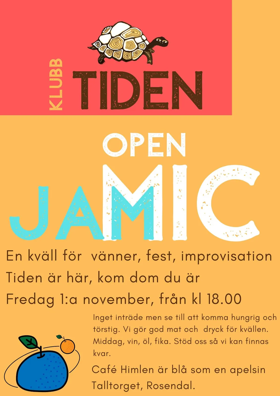 Historisk affisch från Klubb Tiden 26